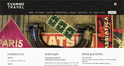 Desktop Screenshot of kvammetravel.com